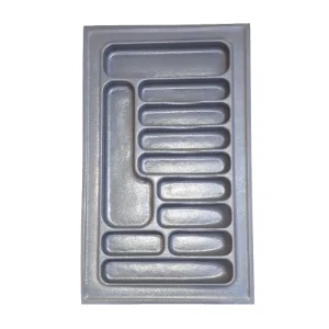جا قاشقی PVC طوسی اکونومی یونیت 90 مدل E1179 ALBA