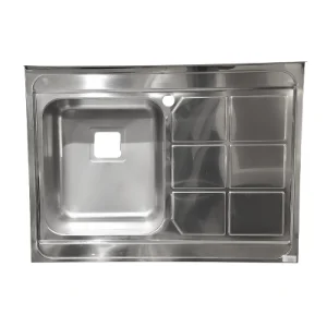 سینک ظرفشویی رو کار چپ مدل PS-1118 پرنیان PARNIAN STEEL