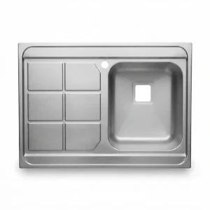 سینک ظرفشویی رو کار راست مدل PS-1118 پرنیان PARNIAN STEEL