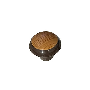 دستگیره کابینتی تک پیچ پلاستیکی ونگه طرح چوب کد A3 S.A بهسازان BEHSAZAN