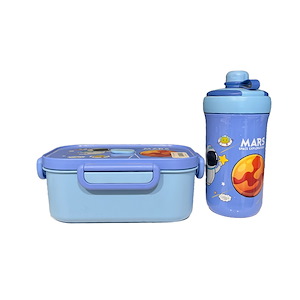 ظرف غذا فضانورد آبی کد ZY-3807